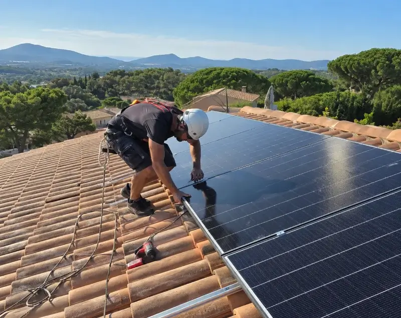 Installateur panneaux solaires Servian — pose photovoltaïque sur toiture